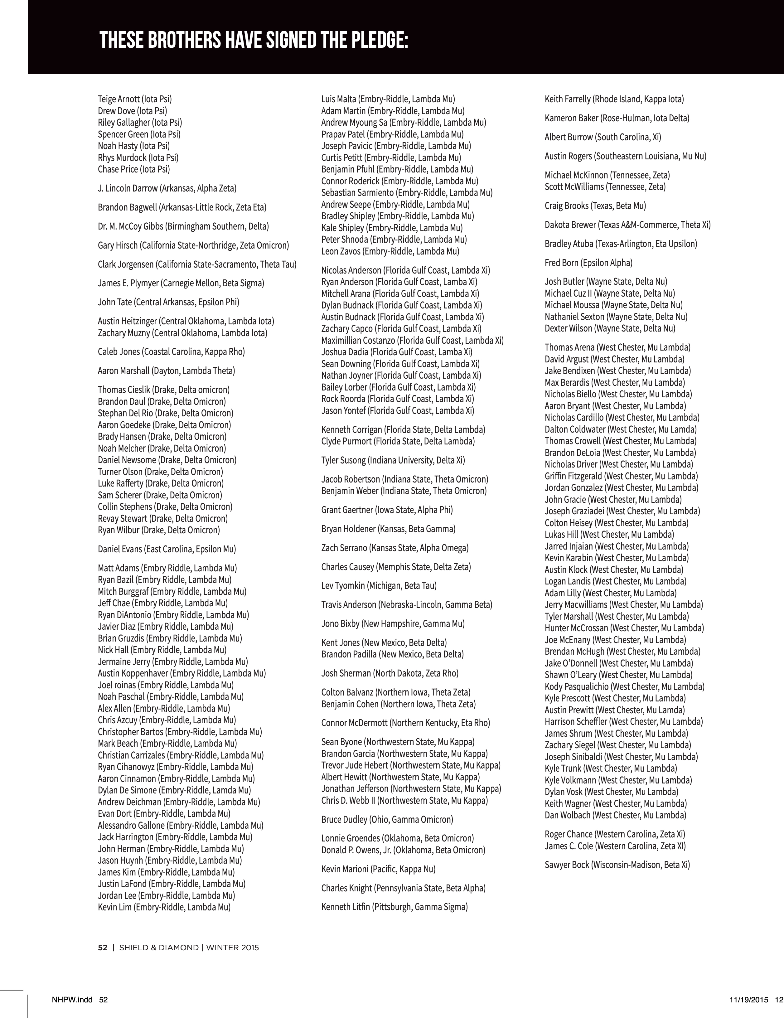 These Brothers Have Signed the Pledge: